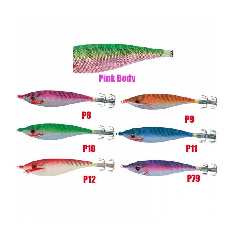 Jibionera Yo-zuri Squid Jig Ultra SSS Pink Body