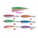 Jibionera Yo-Zuri Squid Jig Ultra SS Pink Body (P11)