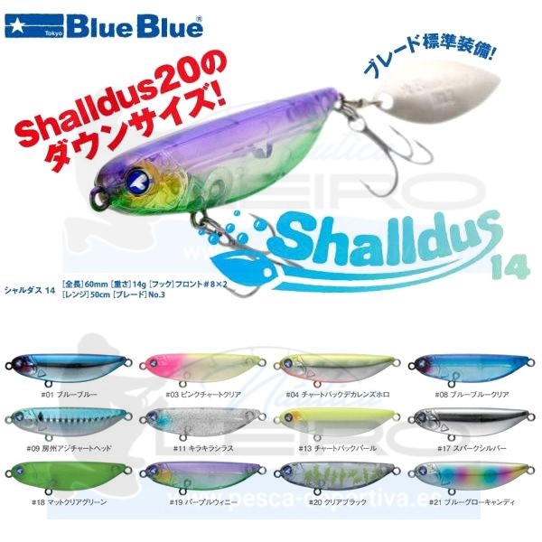 Señuelo Blueblue Shalldus 14