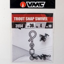 Vmc Trout Snap Swivel 3554