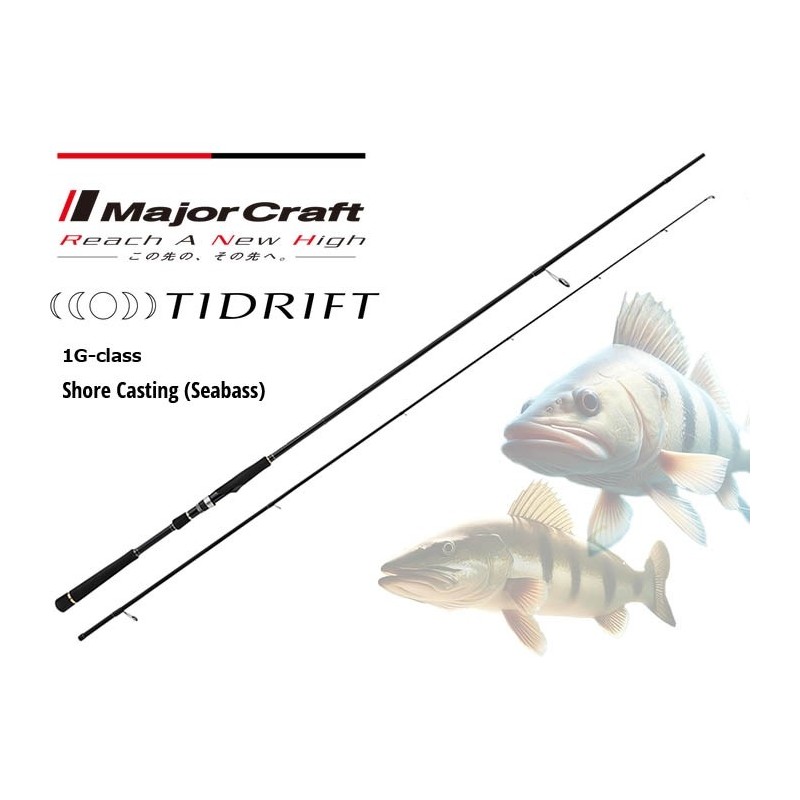 Caña Major Craft Tidrift 1G