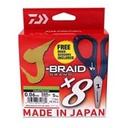 Trenzado Daiwa J-Braid Grand 135m + Tijeras (0,10mm)