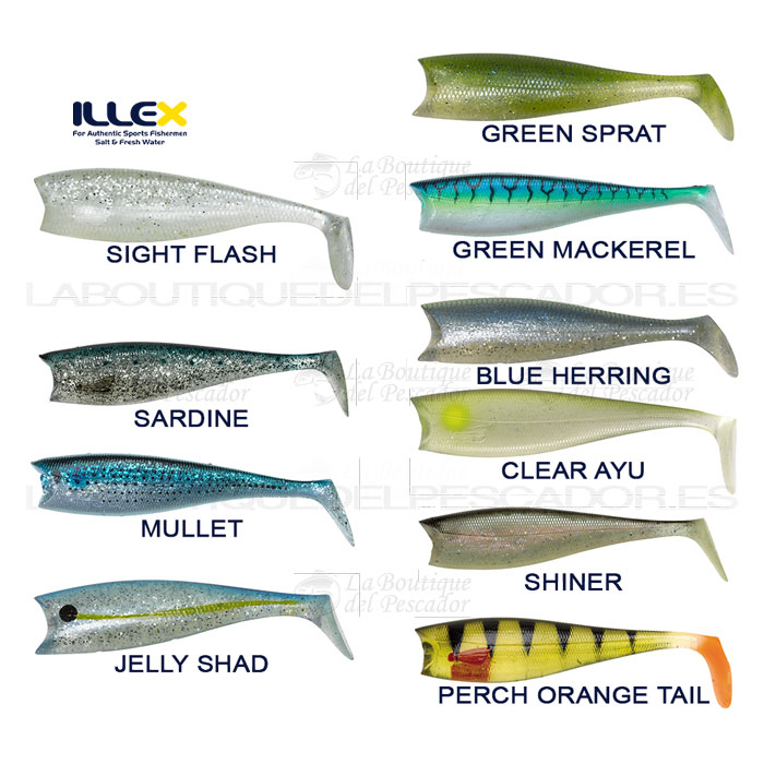 Vinilos Illex Nitro Shad 90