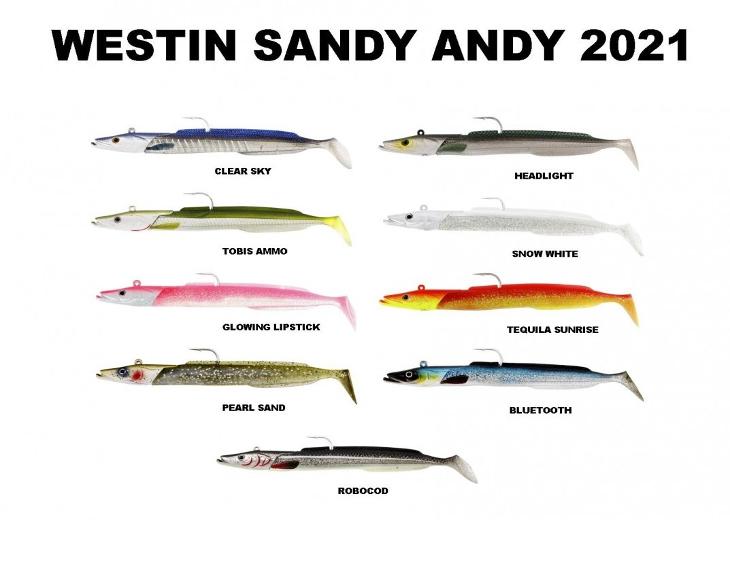 Cuerpos Westin Sandy Andy 22gr 3 Unidades