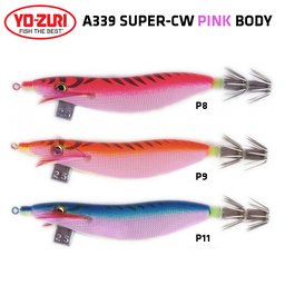 Jibionera Yo-Zuri Squid Jig Super Cloth Pink Body 2.5